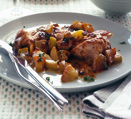 Poulet Vallée d'Auge recipe 