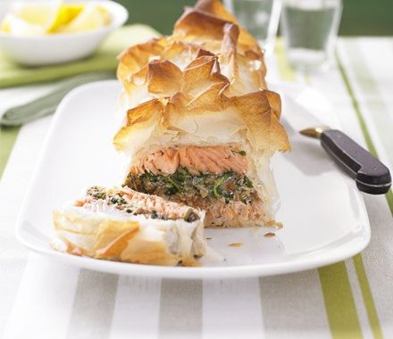The ultimate makeover: Salmon en croûte recipe