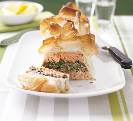 The ultimate makeover: Salmon en croûte recipe 