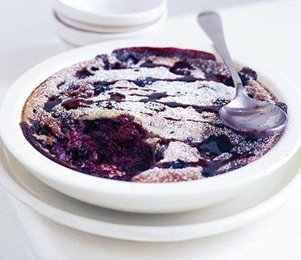 Forest fruits clafoutis recipe