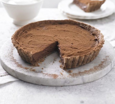 Angela’s lighter chocolate tart recipe 