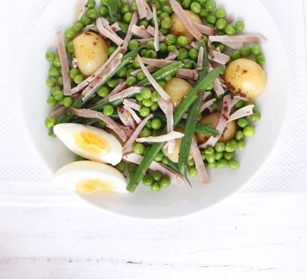 Ham and egg salad 
