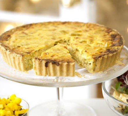 Creamed leek tart recipe 