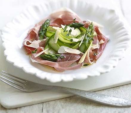 Shaved asparagus salad recipe