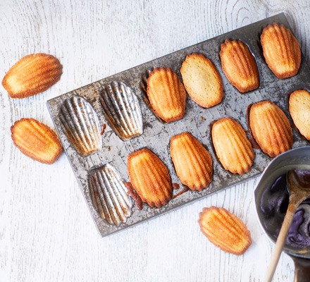Brown butter & sea salt madeleines recipe 