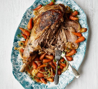 Slow roast leg of lamb recipe 