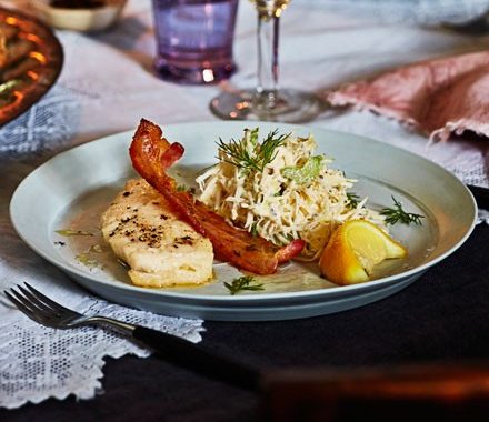 Smoked haddock & celeriac salad recipe