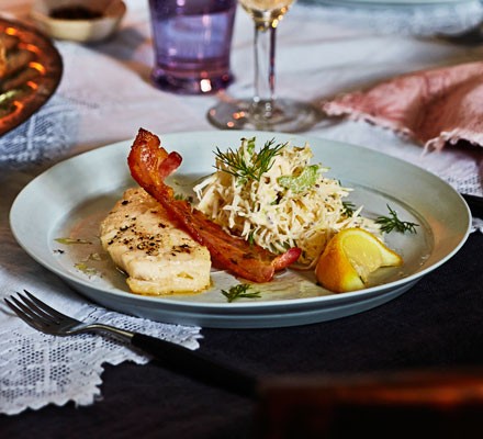 Smoked haddock & celeriac salad recipe 