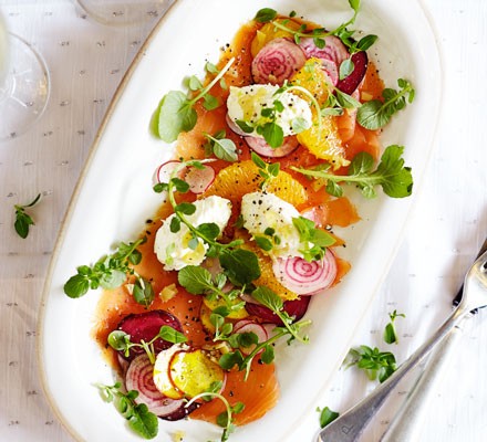Smoked salmon carpaccio recipe 