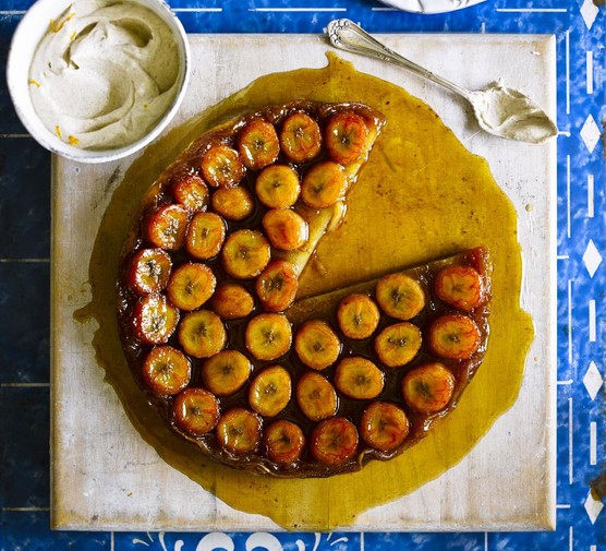 Banana tarte tatin recipe 