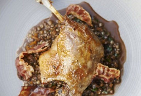 Puy lentils & pancetta recipe