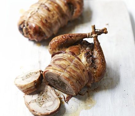 Ballotine of pheasant recipe