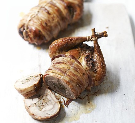 Ballotine of pheasant recipe 