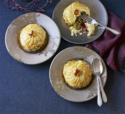 Pistachio & raspberry pithiviers recipe 