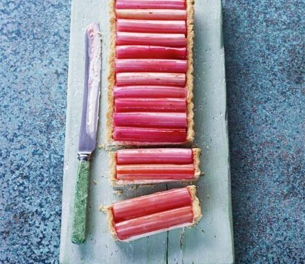 French rhubarb tart recipe