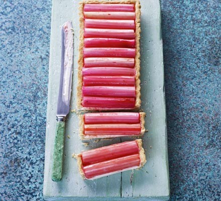 French rhubarb tart recipe 