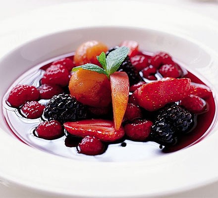 Raymond blanc's roasted summer fruits recipe 