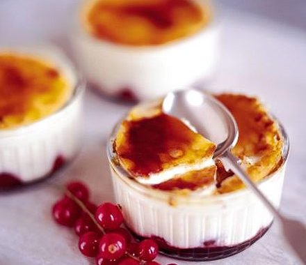 Summer berry brulée recipe