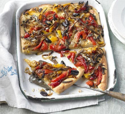 Pepper pissaladière recipe 