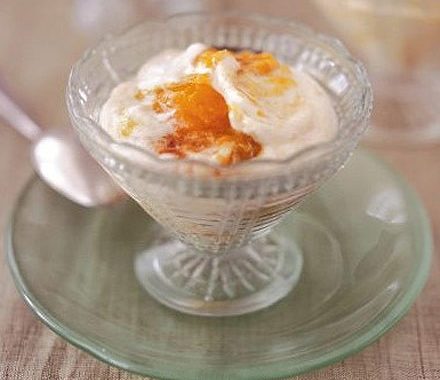 Apricot yogurt fool recipe