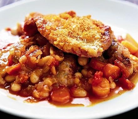 British pork cassoulet recipe