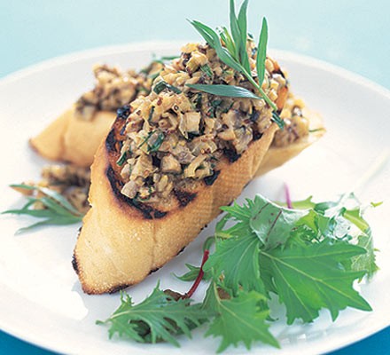 Mushroom & tarragon pâté recipe 