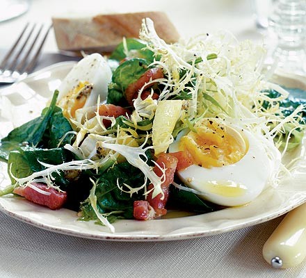 Salade aux lardons recipe 