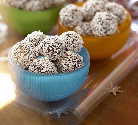 Snowball truffles recipe 