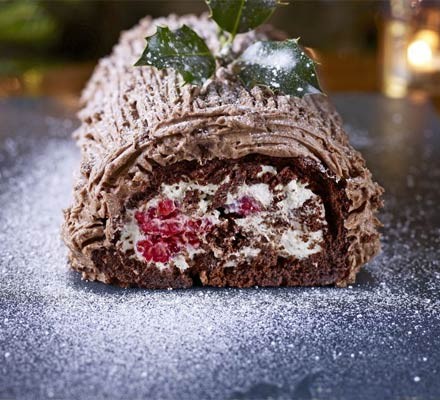 Bûche de Noël recipe 