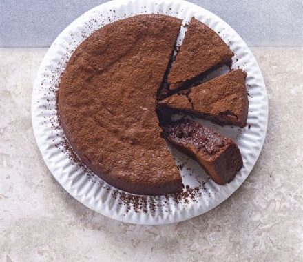 Sunken drunken chocolate cake recipe