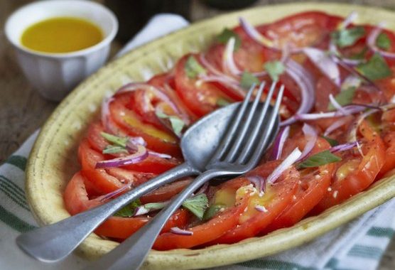 Tomato salad ‘Maman Blanc’ recipe