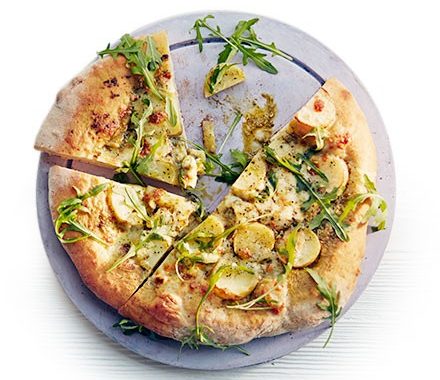 Potato & pesto pizza recipe