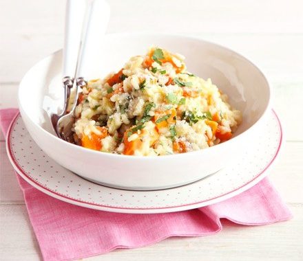 Pumpkin risotto recipe
