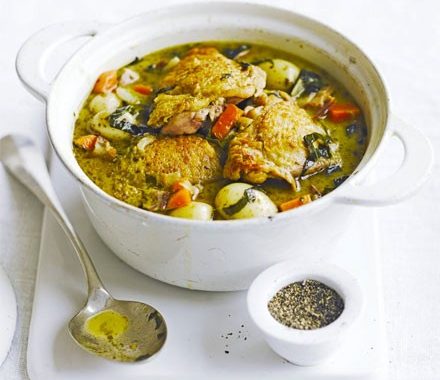 Spring chicken one-pot recipe