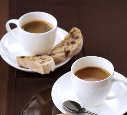 Chocolate & hazelnut biscotti recipe 