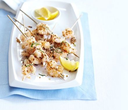 Amalfi-style prawns recipe
