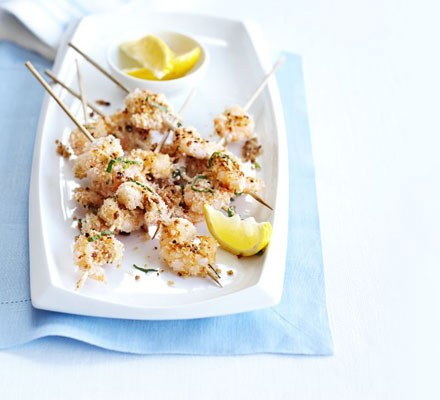 Amalfi-style prawns recipe 
