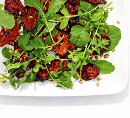 Slow-roasted tomatoes & rocket recipe 