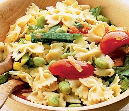Summer veggie pasta recipe
