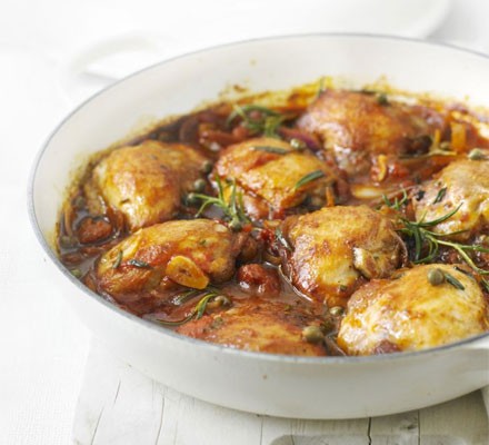Rosemary chicken with tomato sauce recipe 