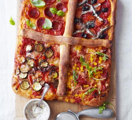 Four seasons pizza recipe 
