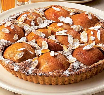 Peach frangipane tart recipe 