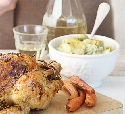 Artichoke, garlic & potato mash recipe 