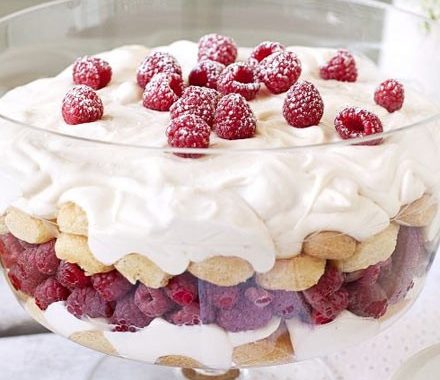 Raspberry tiramisu recipe