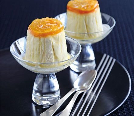 Clementine & Grand Marnier semi-freddos recipe