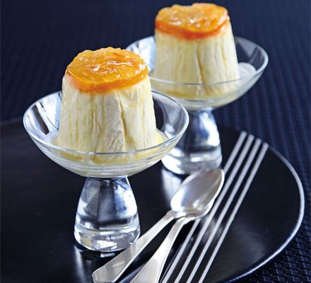 Clementine & Grand Marnier semi-freddos recipe 
