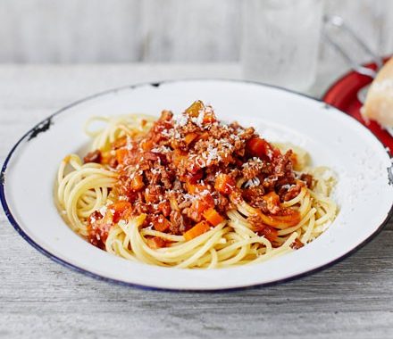 Classic spaghetti Bolognese recipe