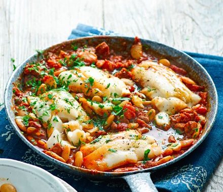 Cod & chorizo stew recipe