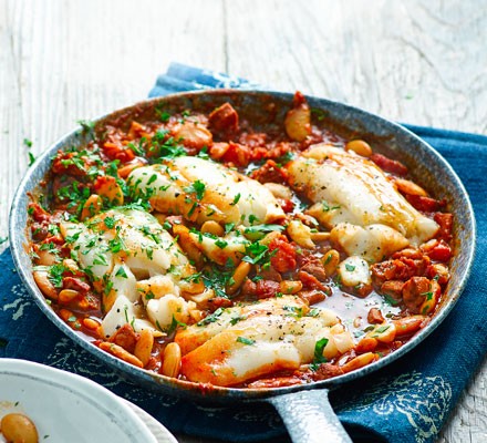 Cod & chorizo stew recipe 
