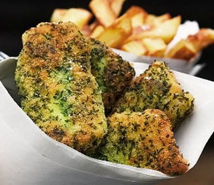 Herby fish fingers recipe